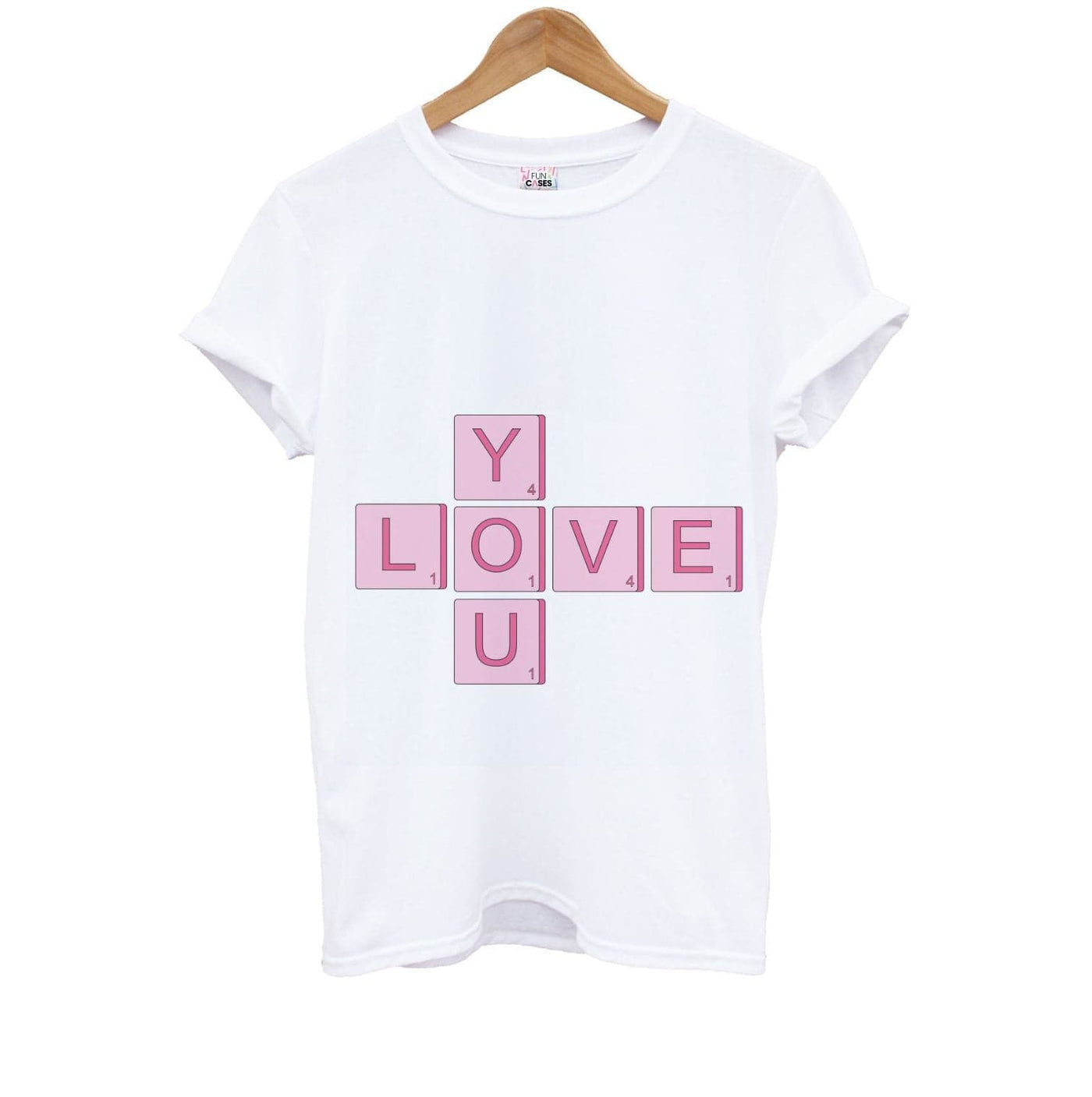 Love You - Valentine's Day Kids T-Shirt
