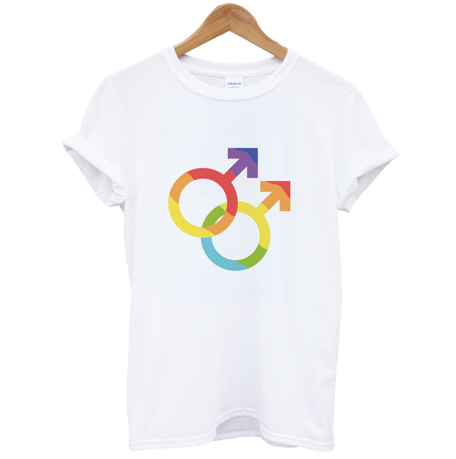 Gender Symbol Male - Pride T-Shirt