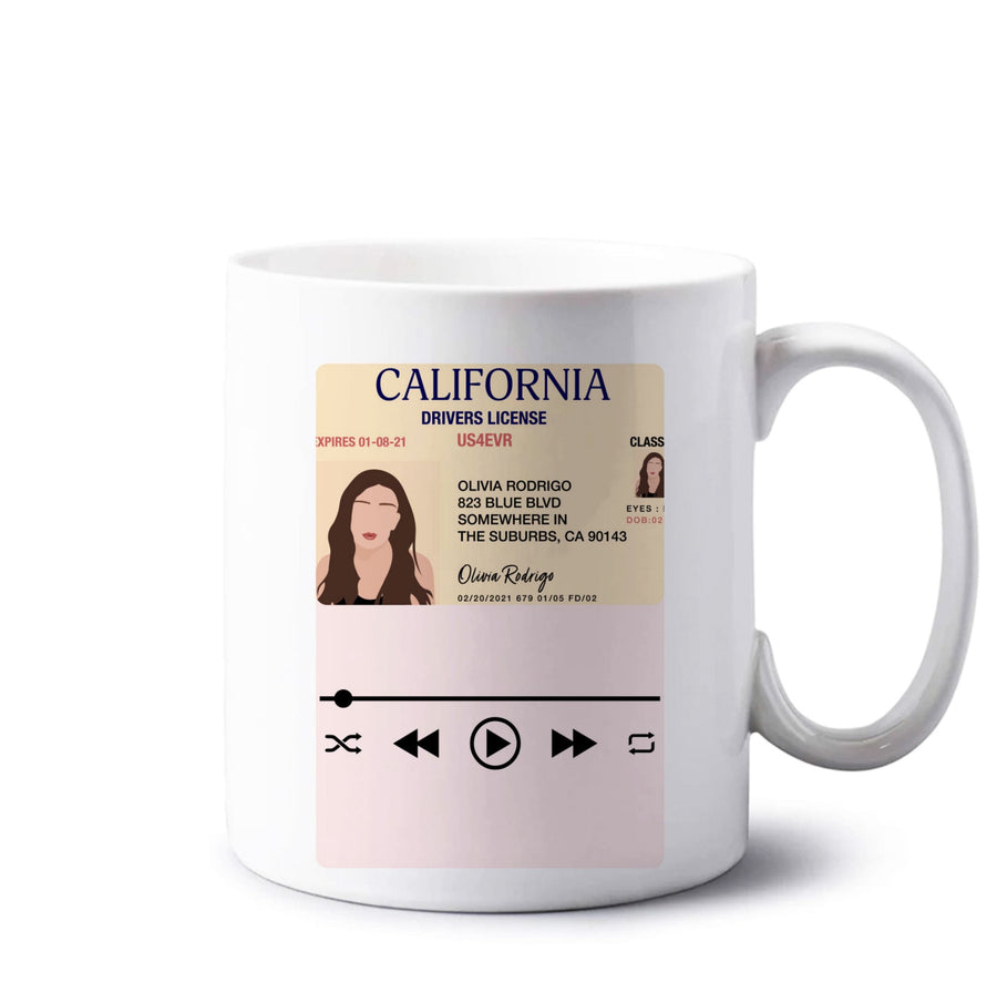 Drivers License - Olivia Rodrigo TikTok Mug