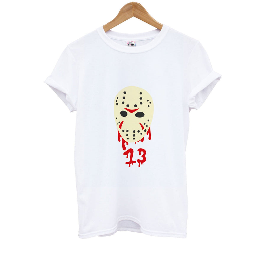 13th Mask - Friday The 13th Kids T-Shirt