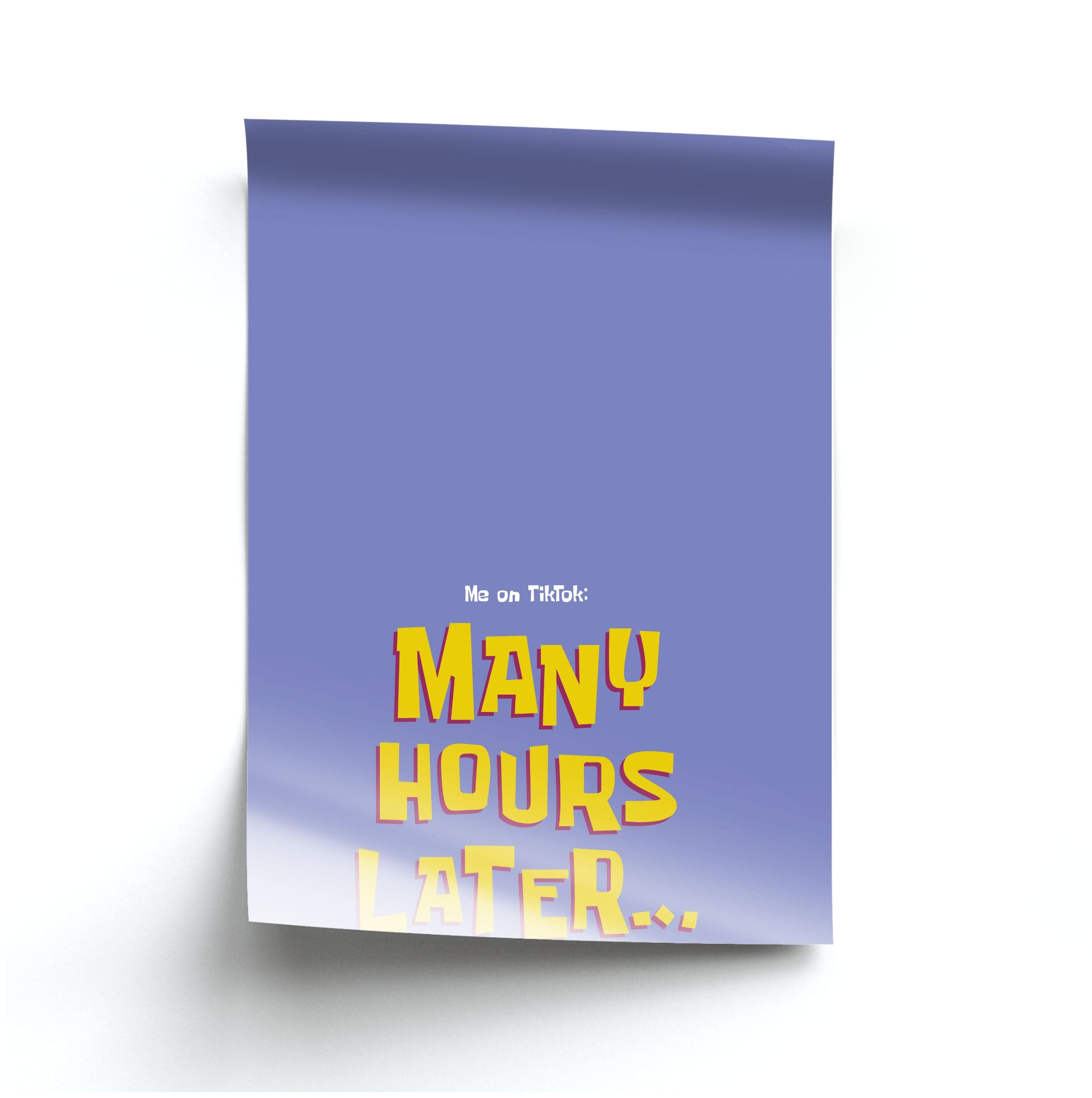 Many Hours Later Poster