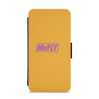 Yellow And Purple - McBand Flip / Wallet Phone Case