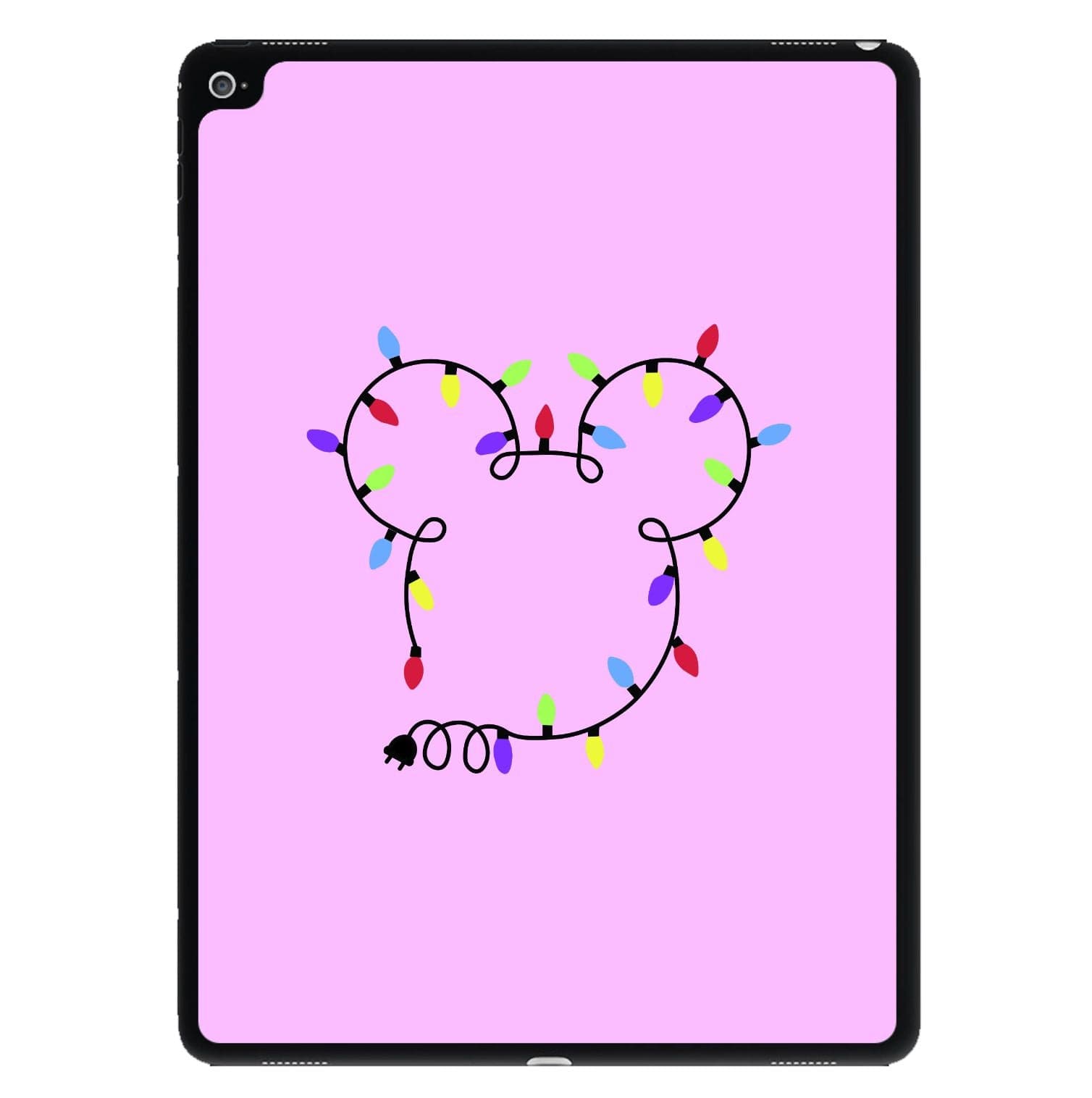 Mouse Christmas Lights Christmas iPad Case