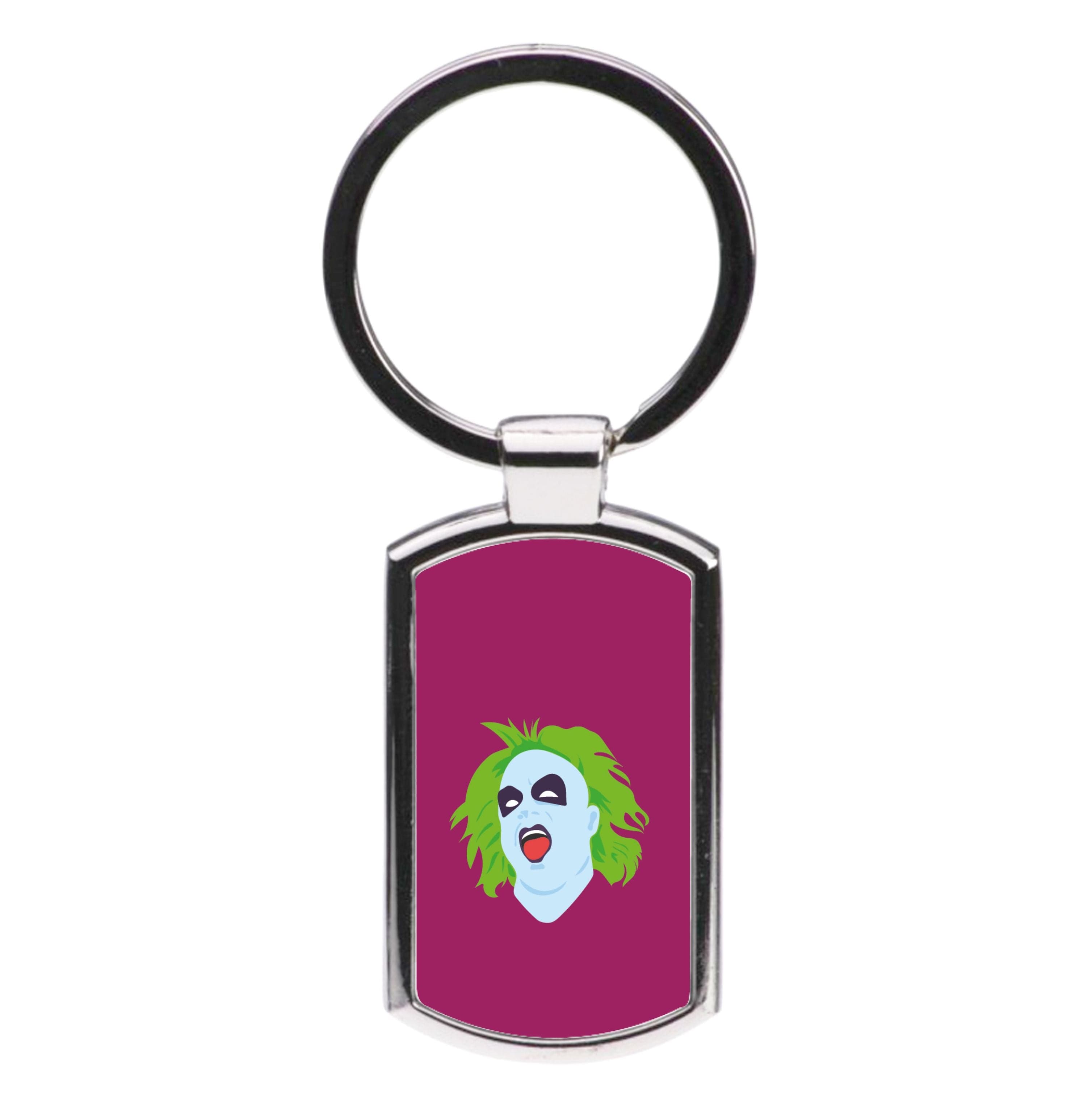 Betelgeuse Face - Beetle Halloween Luxury Keyring