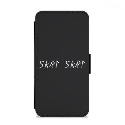 SKRT SKRT - Kanye West Flip Wallet Phone Case - Fun Cases