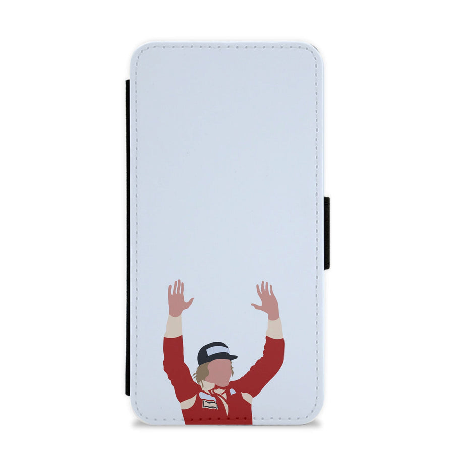 James Hunt - F1 Flip / Wallet Phone Case