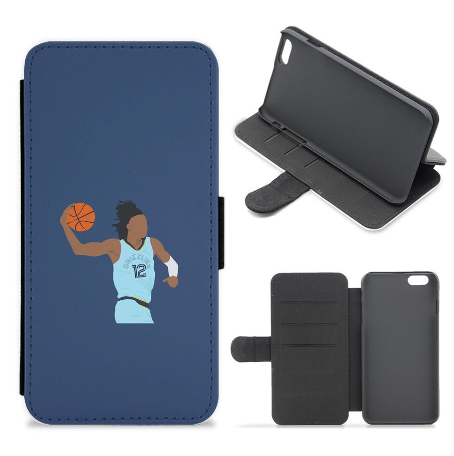 Ja Morant - Basketball Flip / Wallet Phone Case