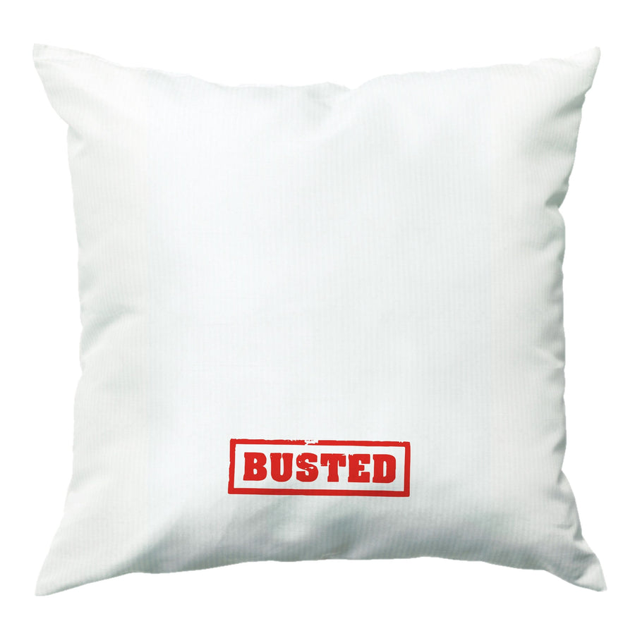 Band Logo - Busted Cushion