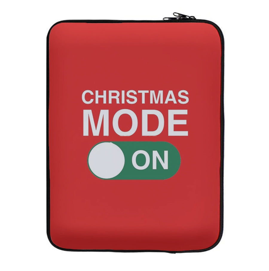 Christmas Mode On Laptop Sleeve