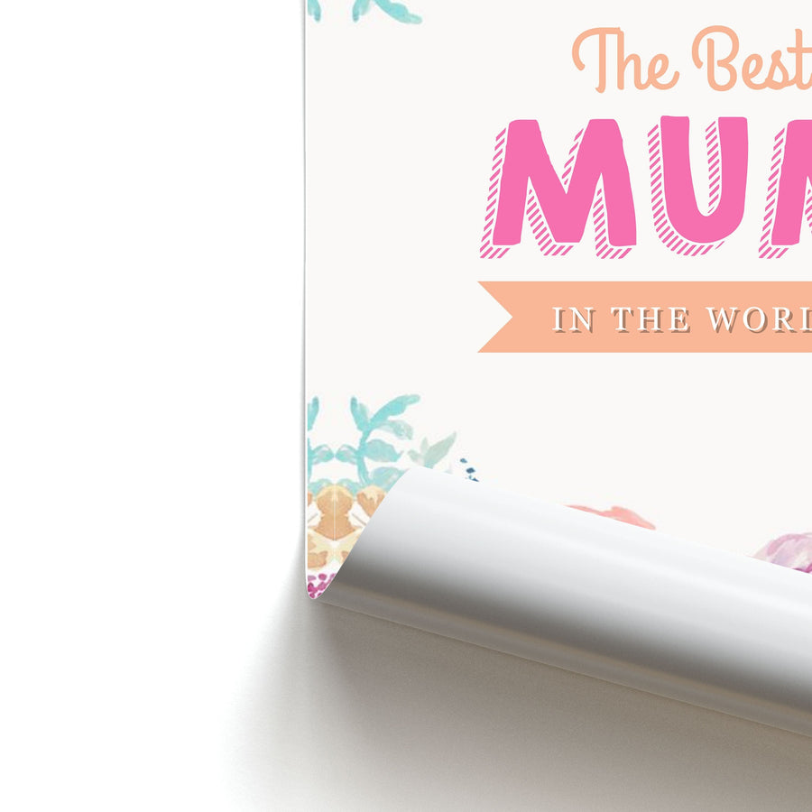 Best Mum In The World Poster