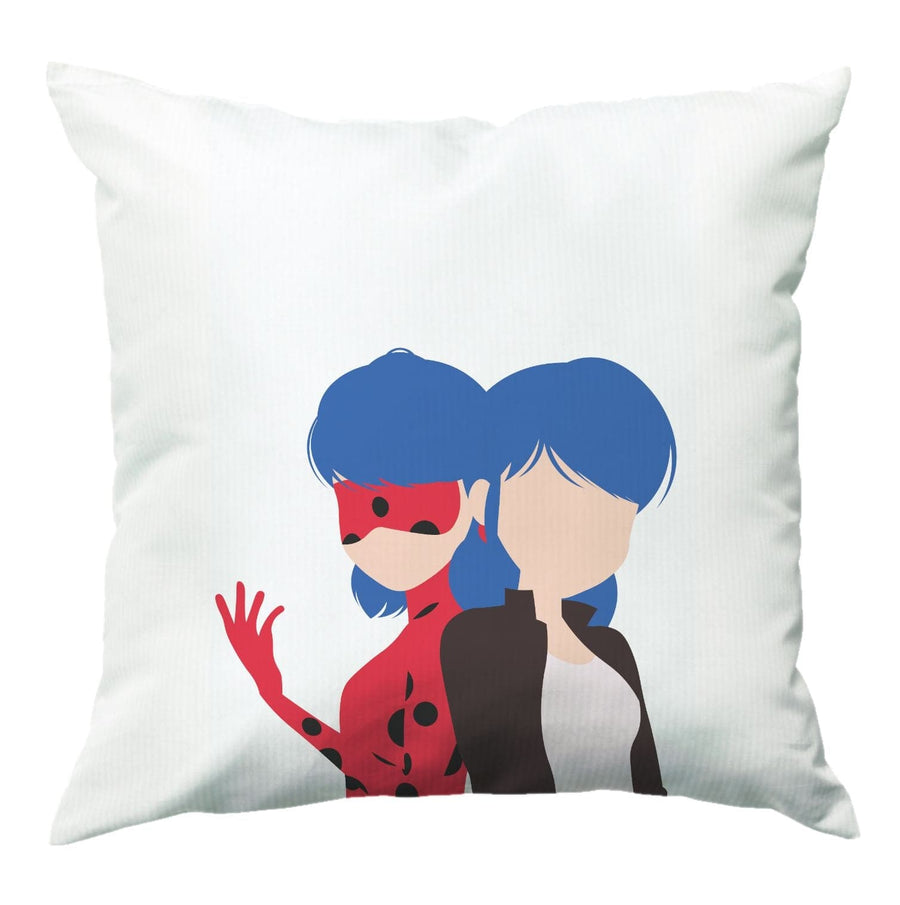 Marinette And Ladybug - Miraculous Cushion