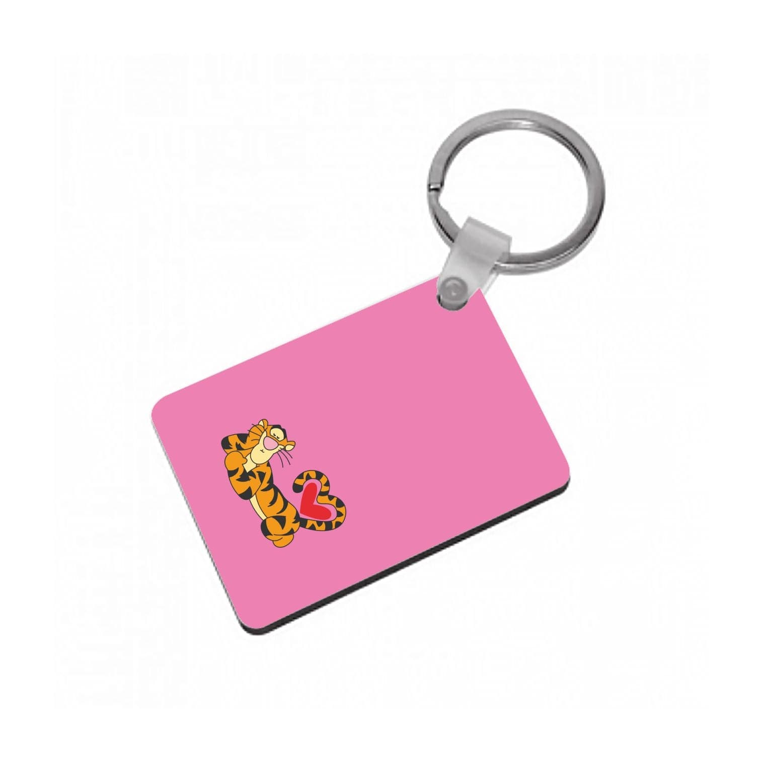 Tiger Valentine's Keyring