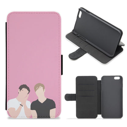 Selfie - S & C Flip / Wallet Phone Case