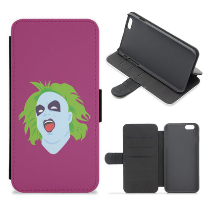 Betelgeuse Face - Beetle Halloween Flip / Wallet Phone Case