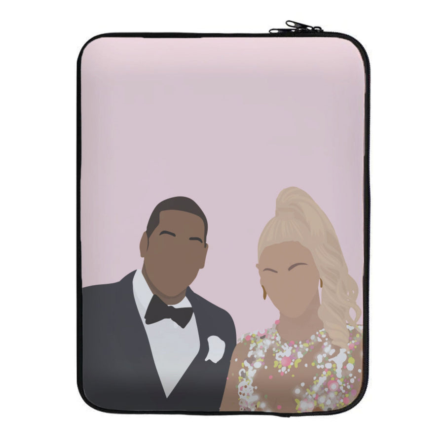 Beyonce and Jay-Z - Power Couples Laptop Sleeve