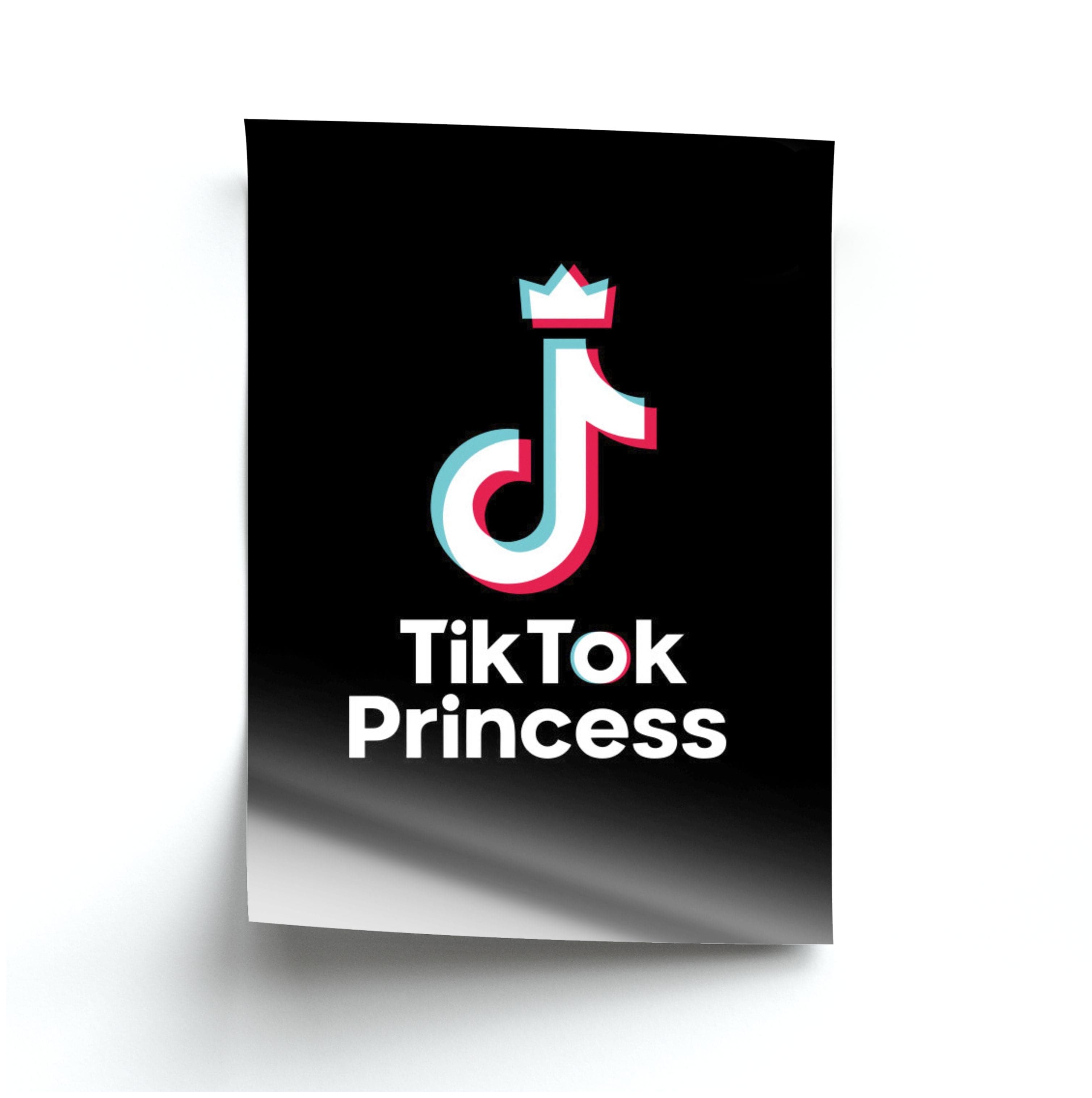 TikTok Princess Poster