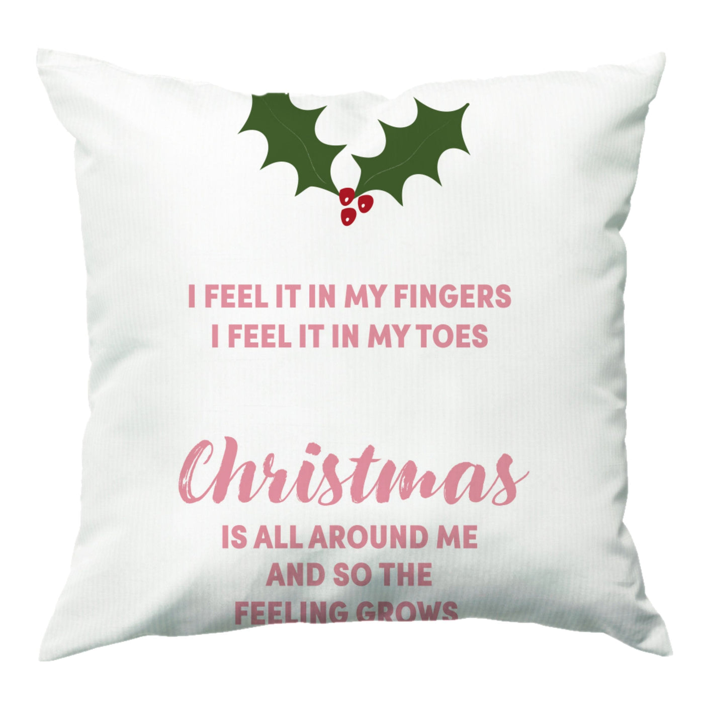 Christmas Is All Around Me - Love Actually Cushion