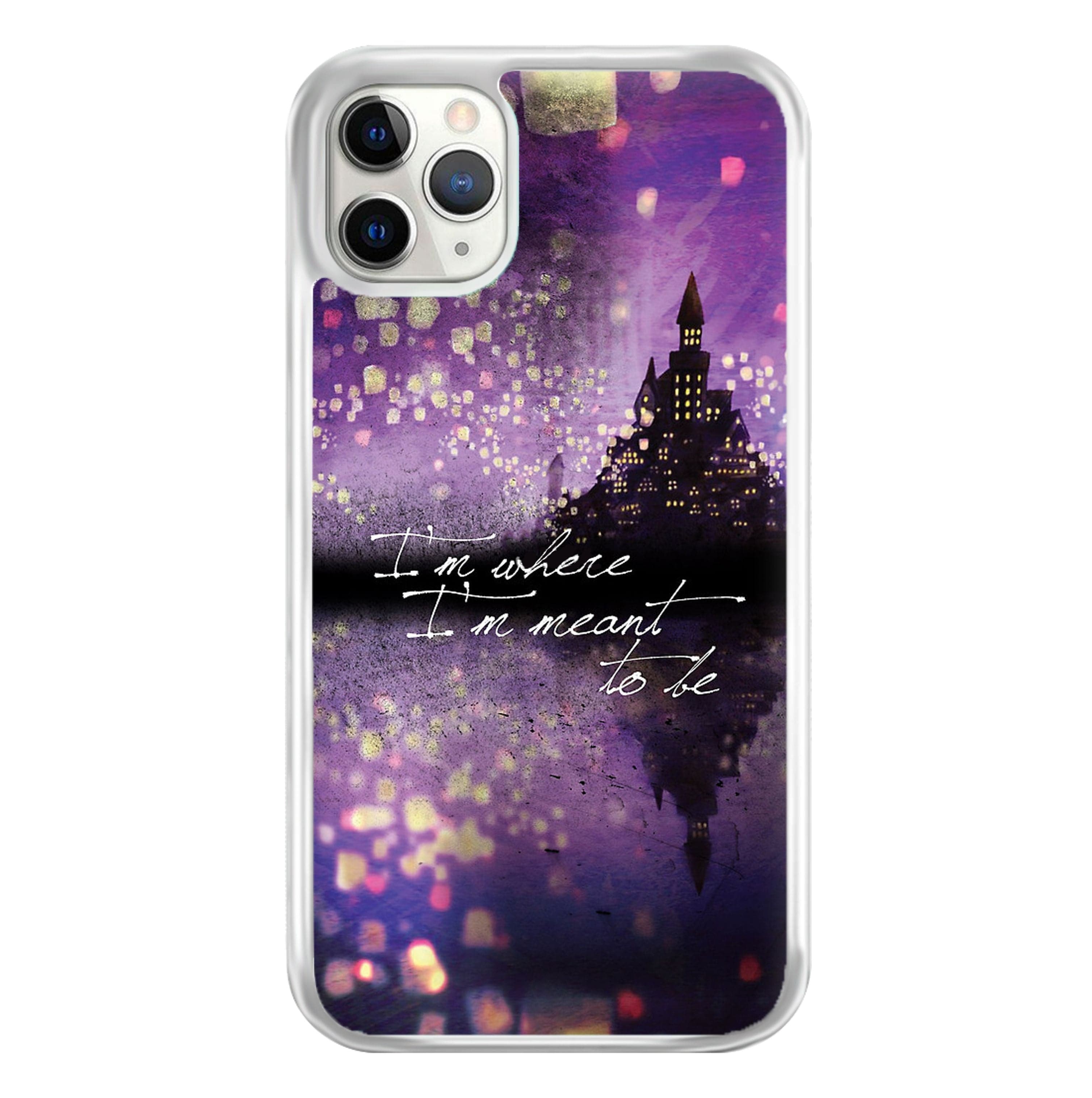 I'm Where I'm Meant To Be Tangled Phone Case