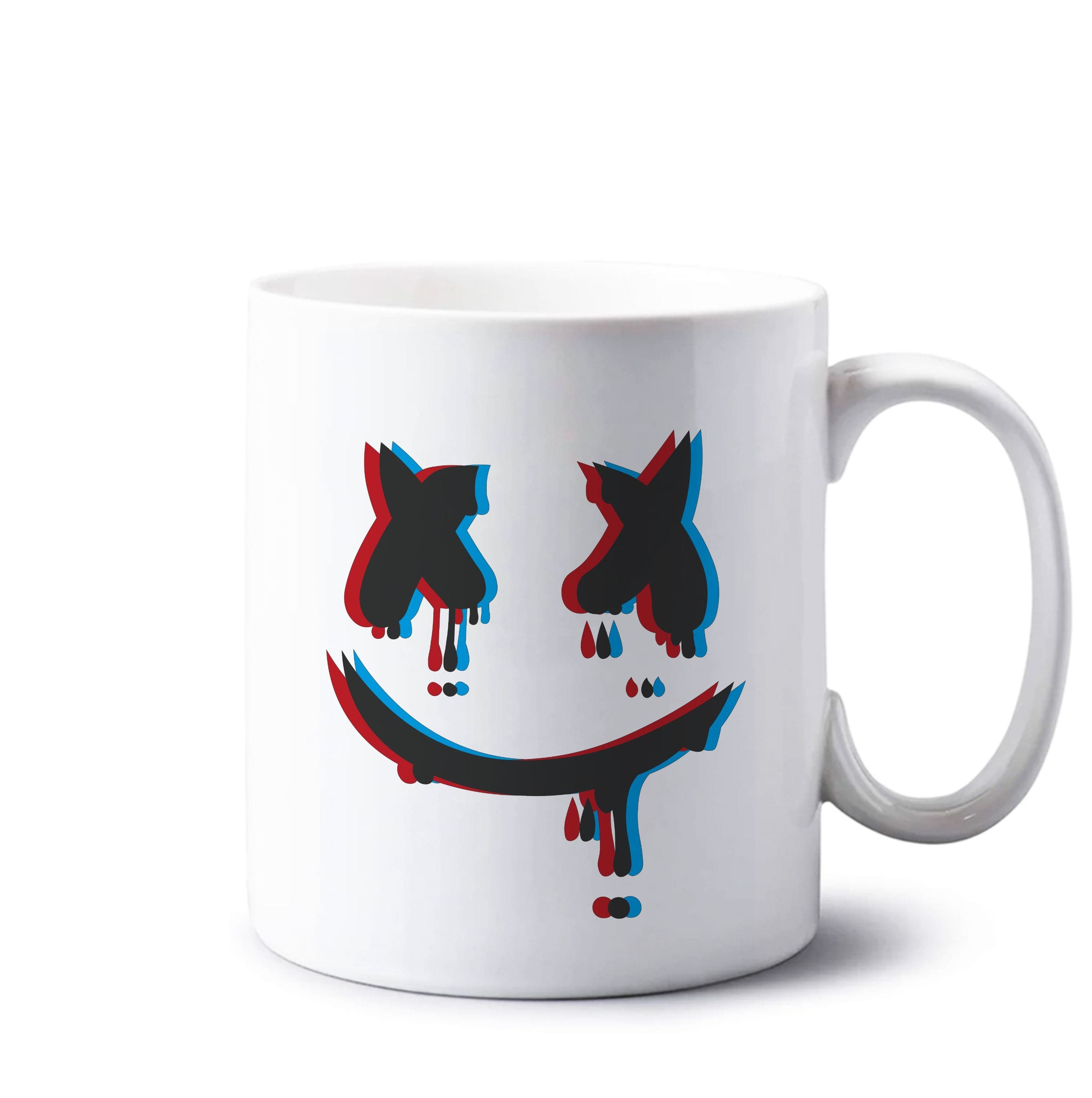 Blue Blur - White Helmet DJ Mug