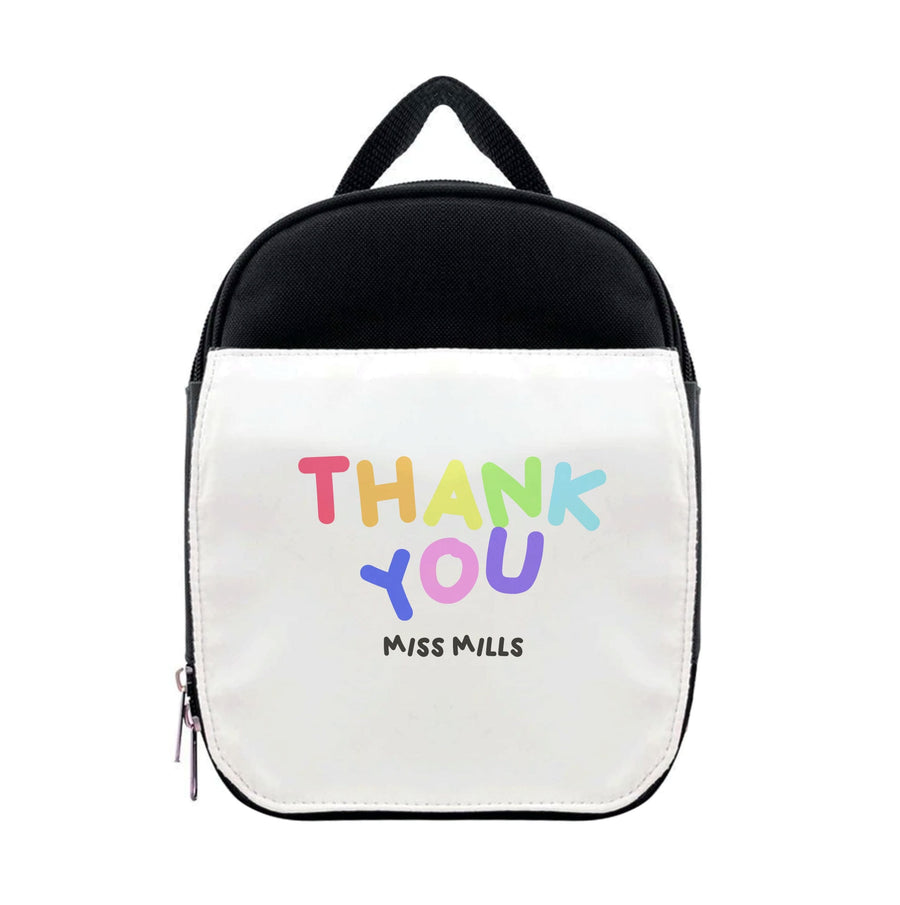 Thank You - Personalised Teachers Gift Lunchbox