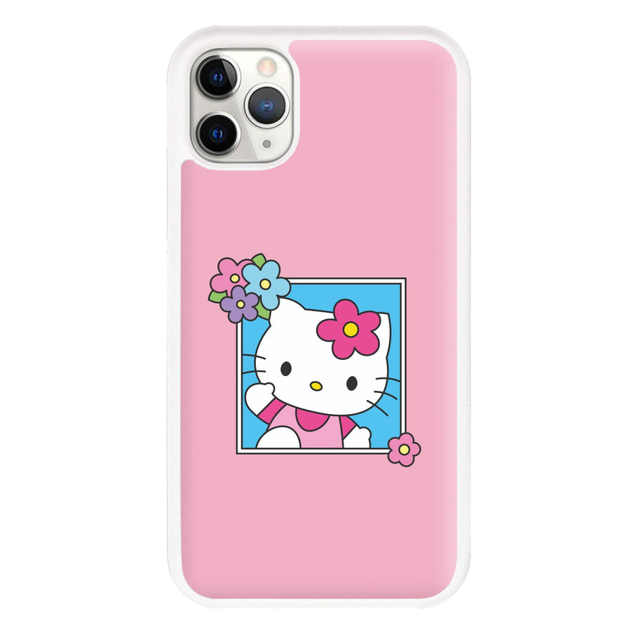 Flower Polaroid - Hello Kitty Phone Case