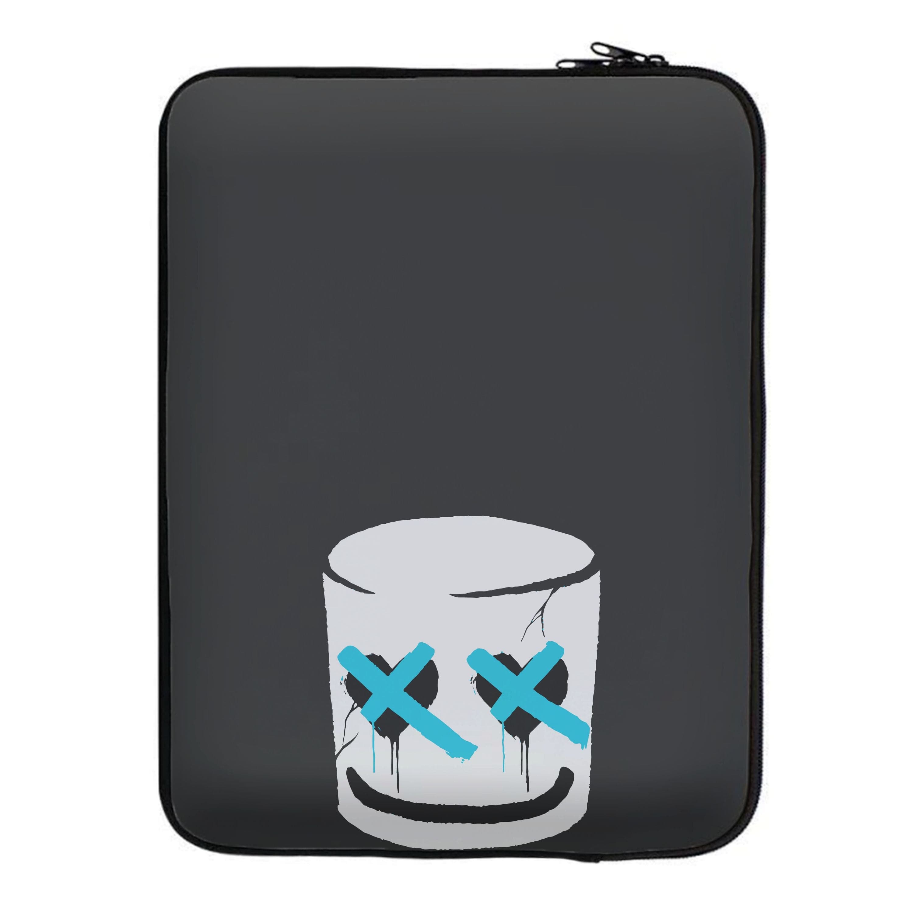 Blue Eyes - White Helmet DJ Laptop Sleeve