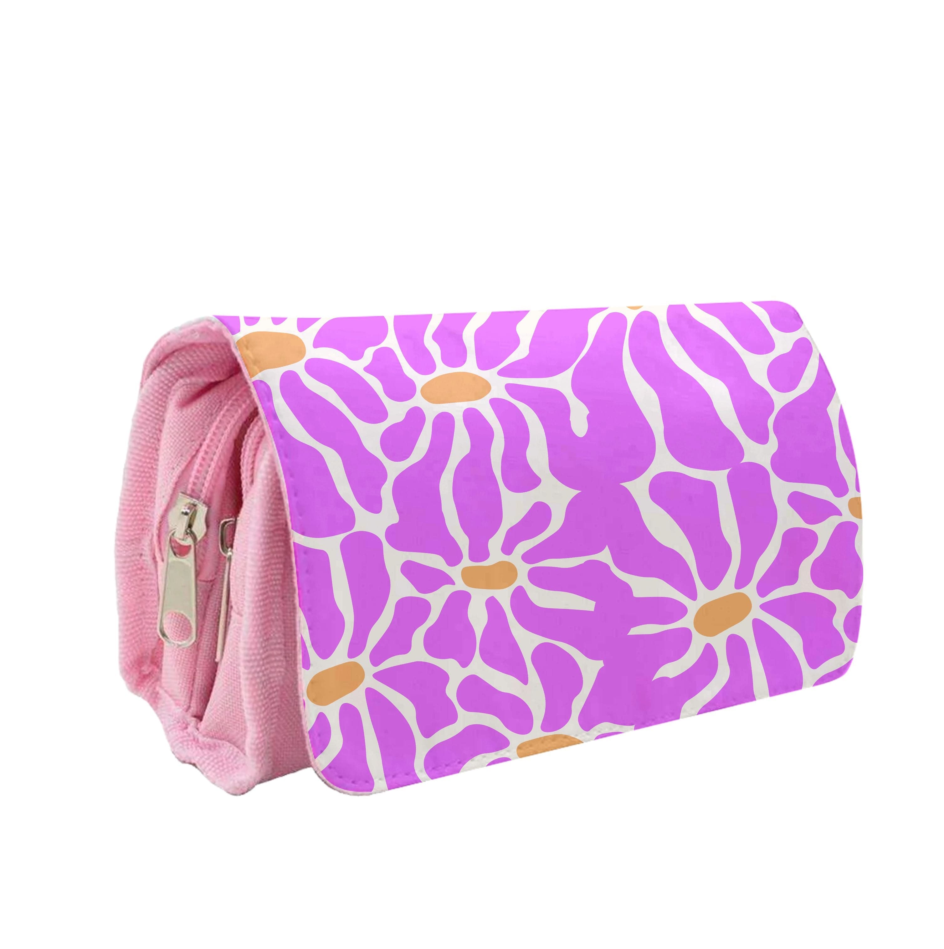 Pink Flowers - Summer Pencil Case