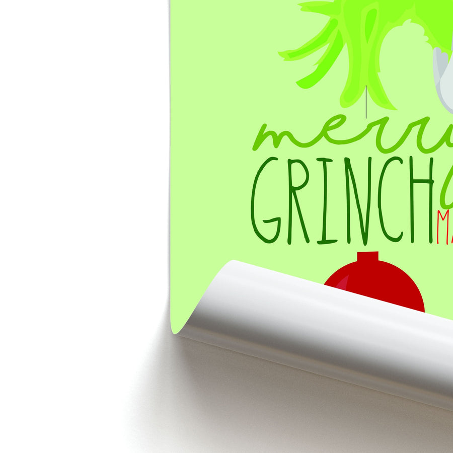 Merry GrinchMas - Grinch Poster