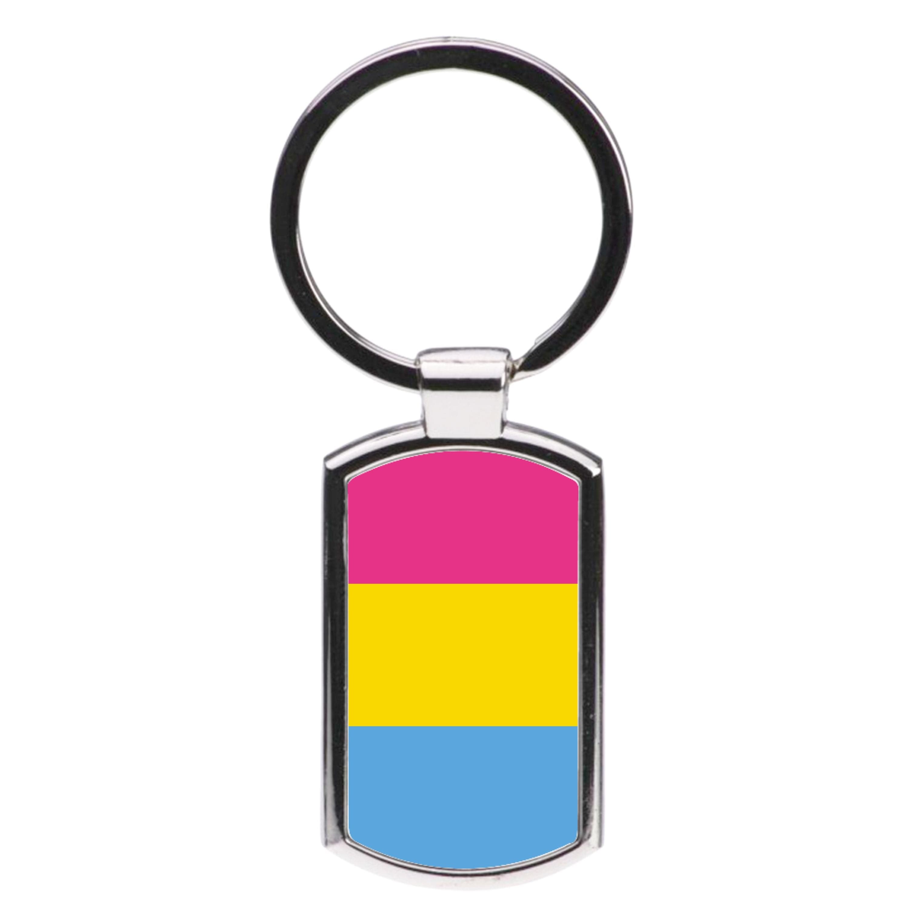 Pansexual Flag - Pride Luxury Keyring