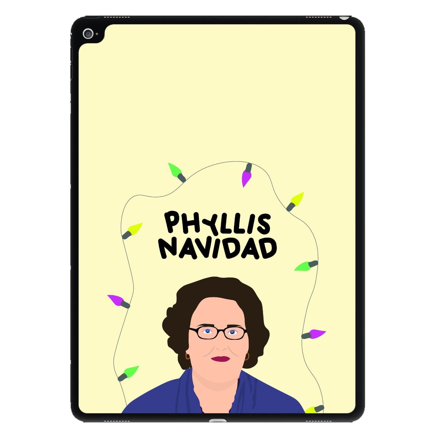 Phyllis Navidad iPad Case