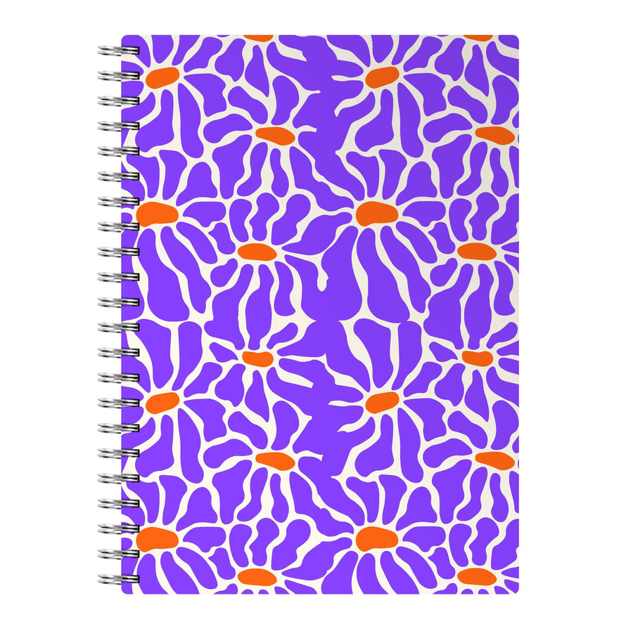 Purple Flowers - Summer Notebook