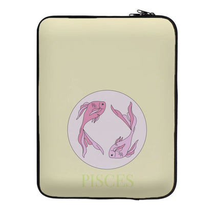 Pisces - Tarot Cards Laptop Sleeve