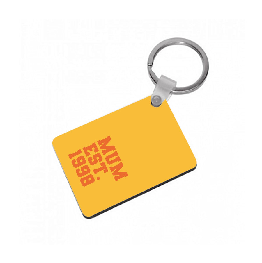 Mum Est - Personalised Mother's Day Keyring