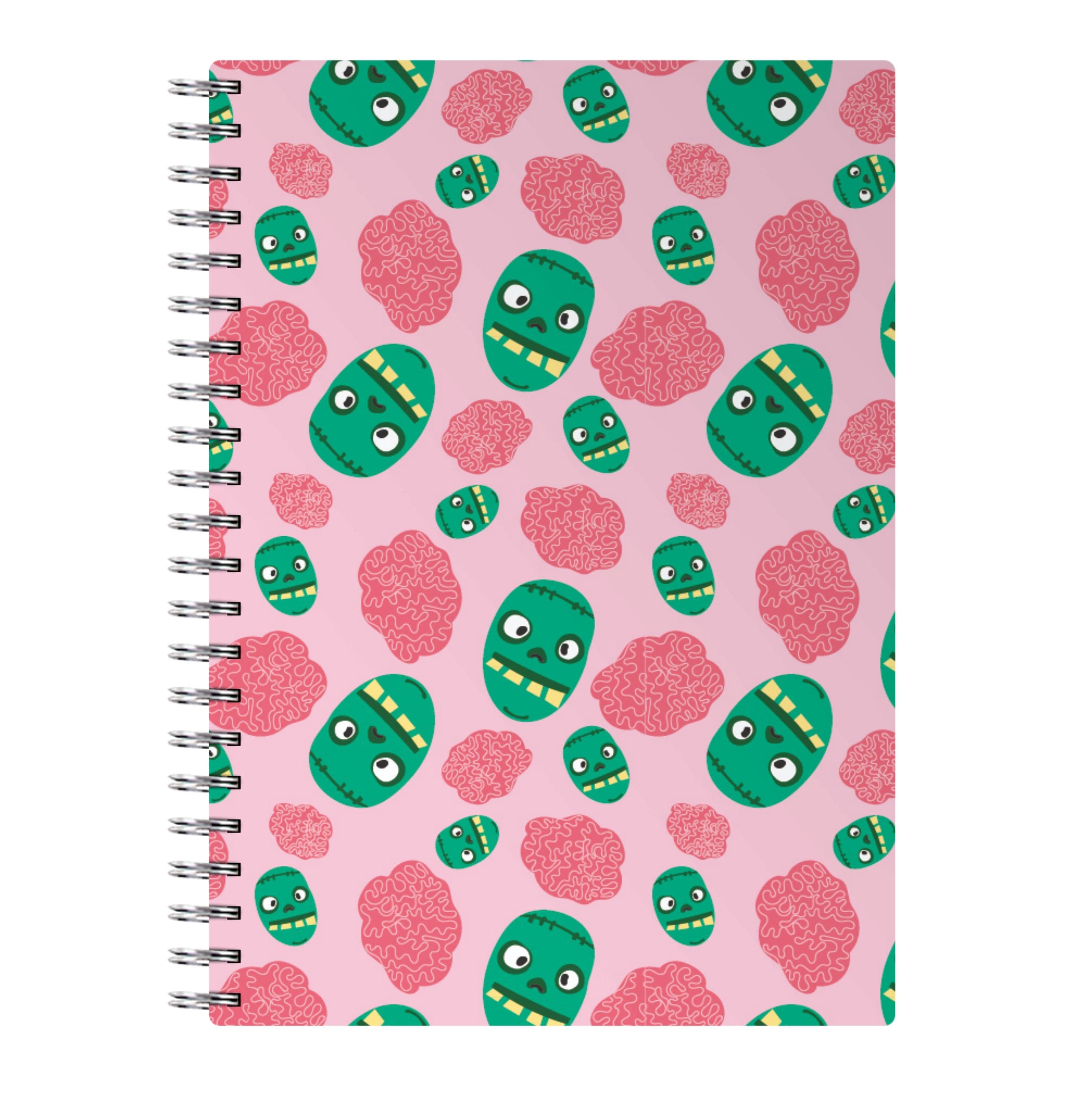 Frankenstein And Brains - Halloween Notebook