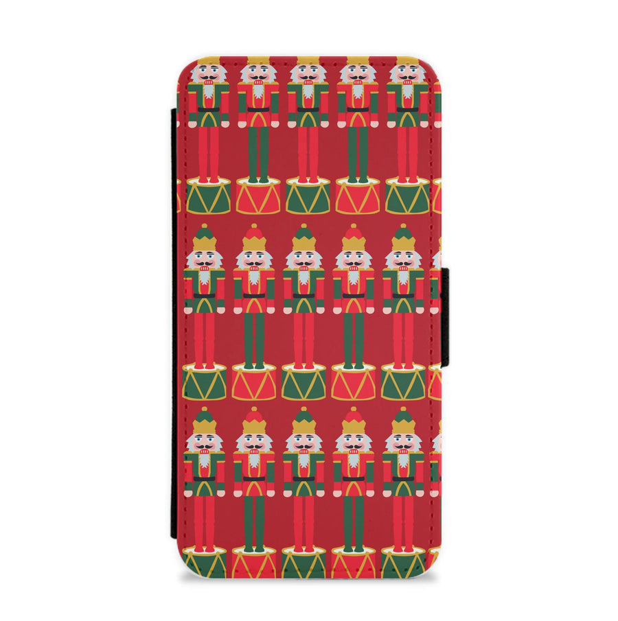 Nutcracker - Christmas Patterns Flip / Wallet Phone Case