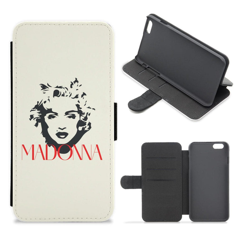 Pop Art - Madonna Flip / Wallet Phone Case