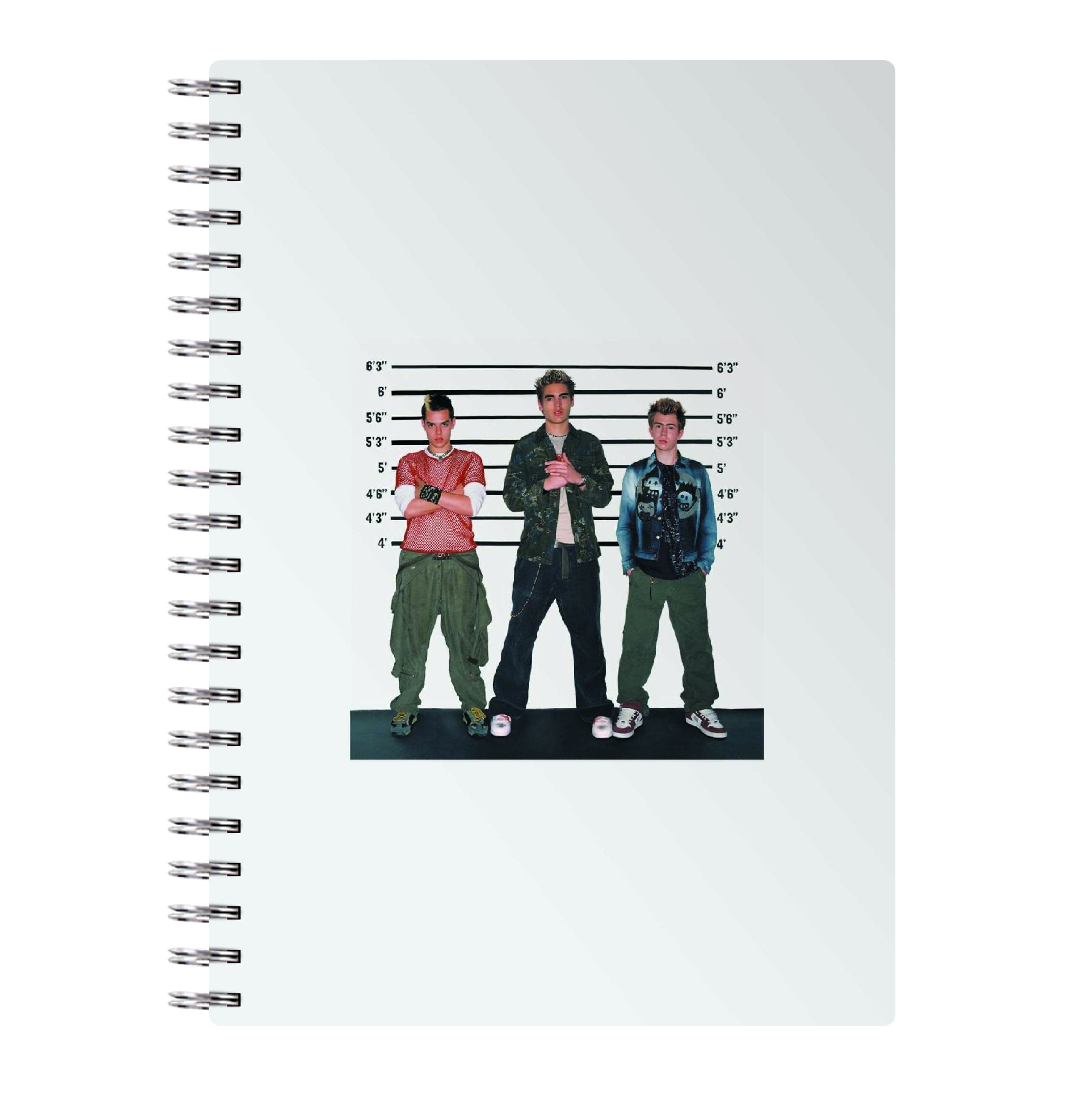 Height Chart - Bust Band Notebook