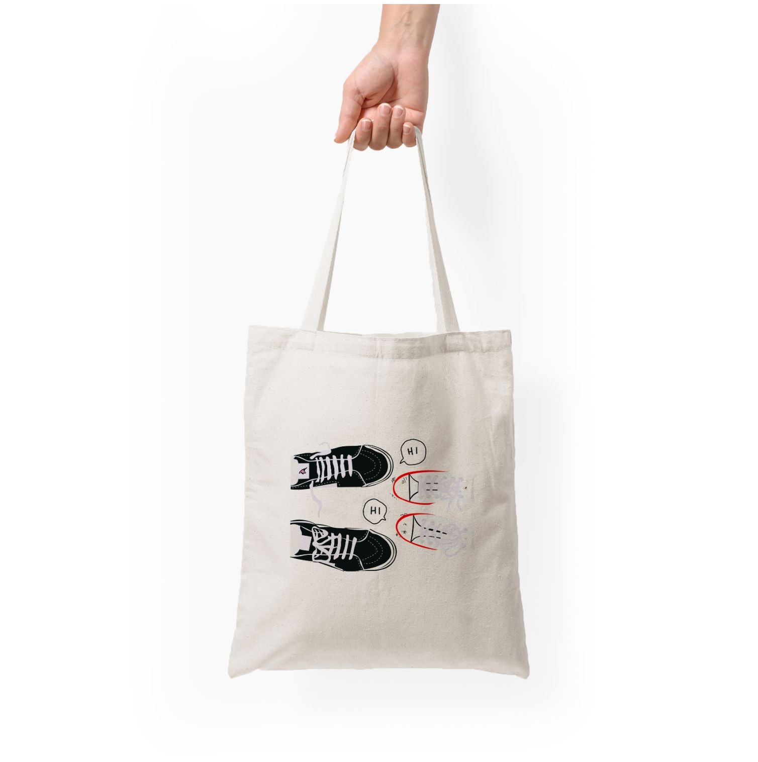 Hi - Heart TV Tote Bag