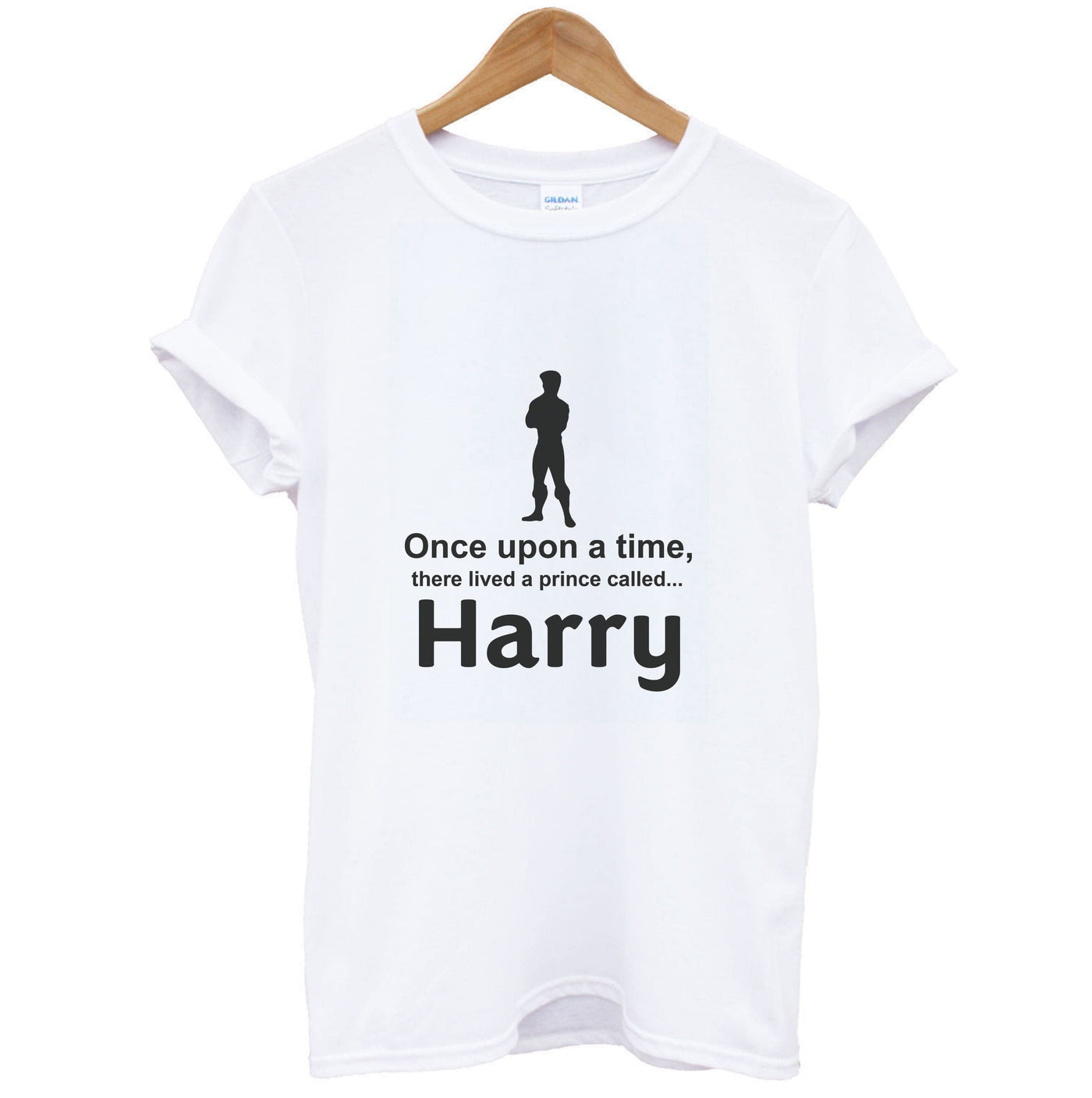 Once Upon A Time There Lived A Prince - Personalised Disney  T-Shirt