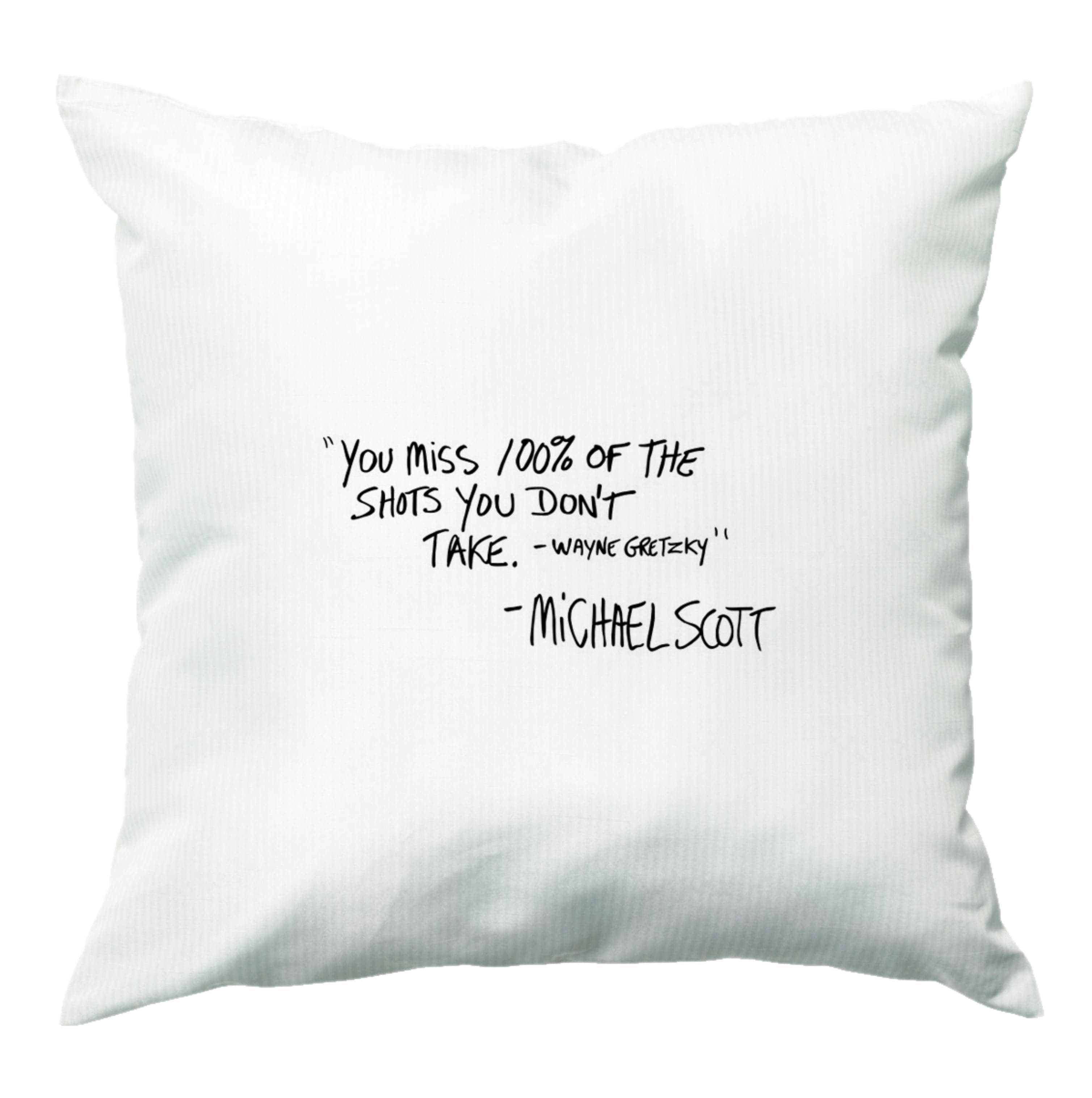 Michael Scott Quote Cushion