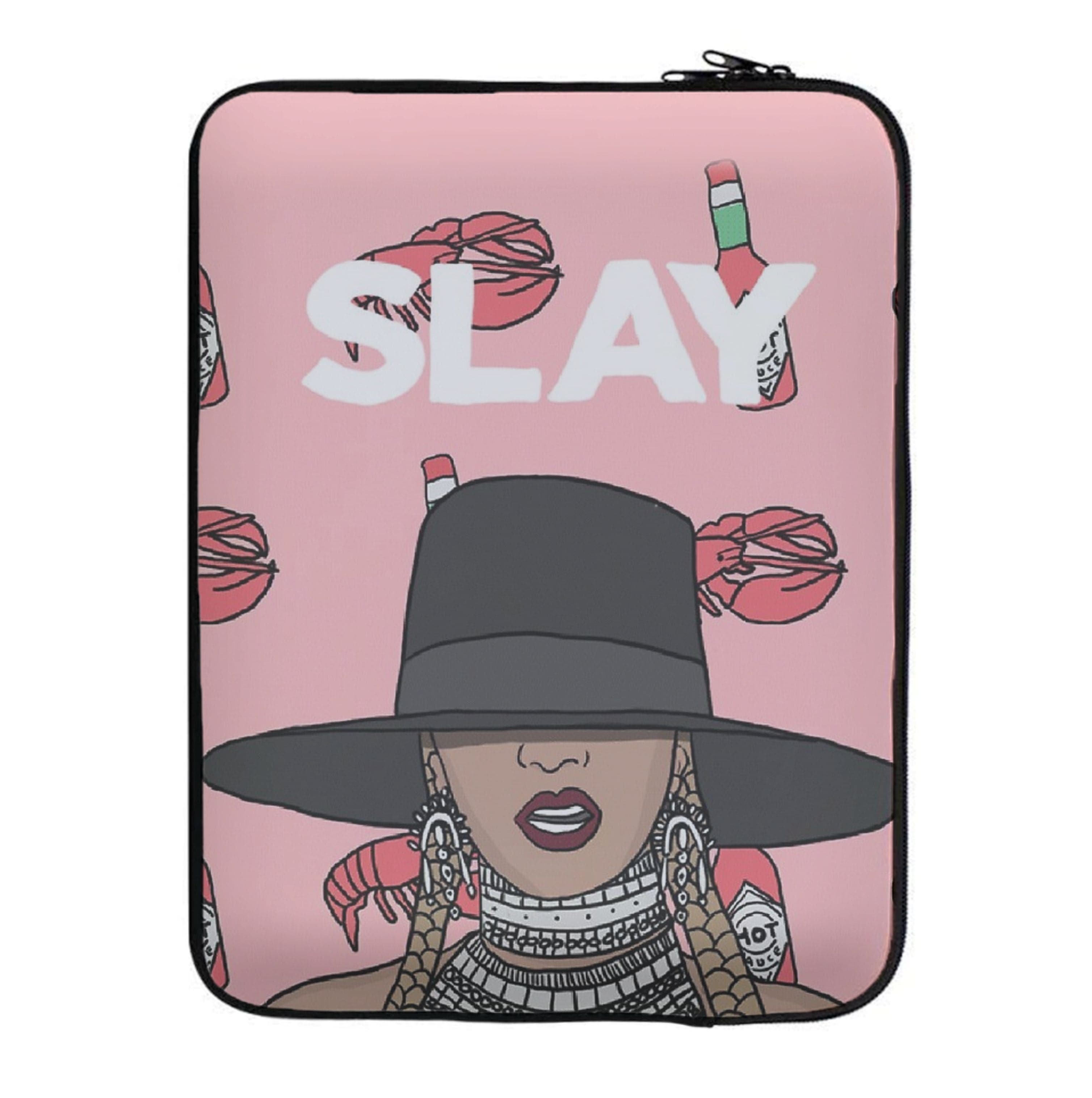 Slay - Queen B Cartoon Laptop Sleeve