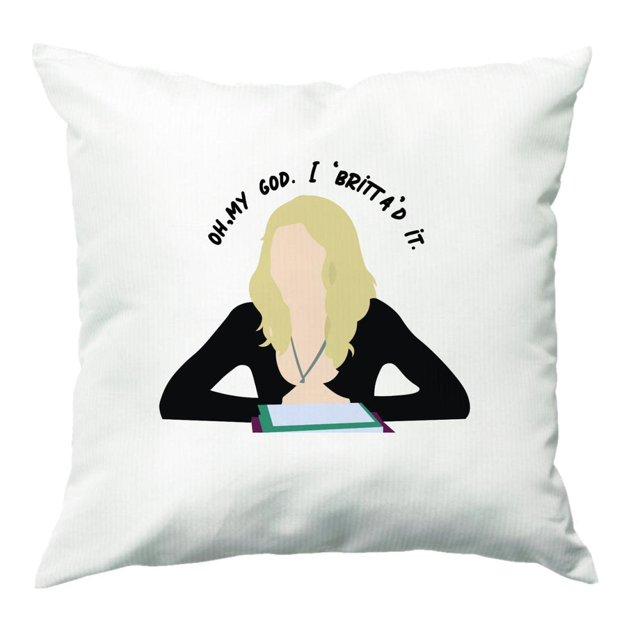 Britta'd It- Community Cushion