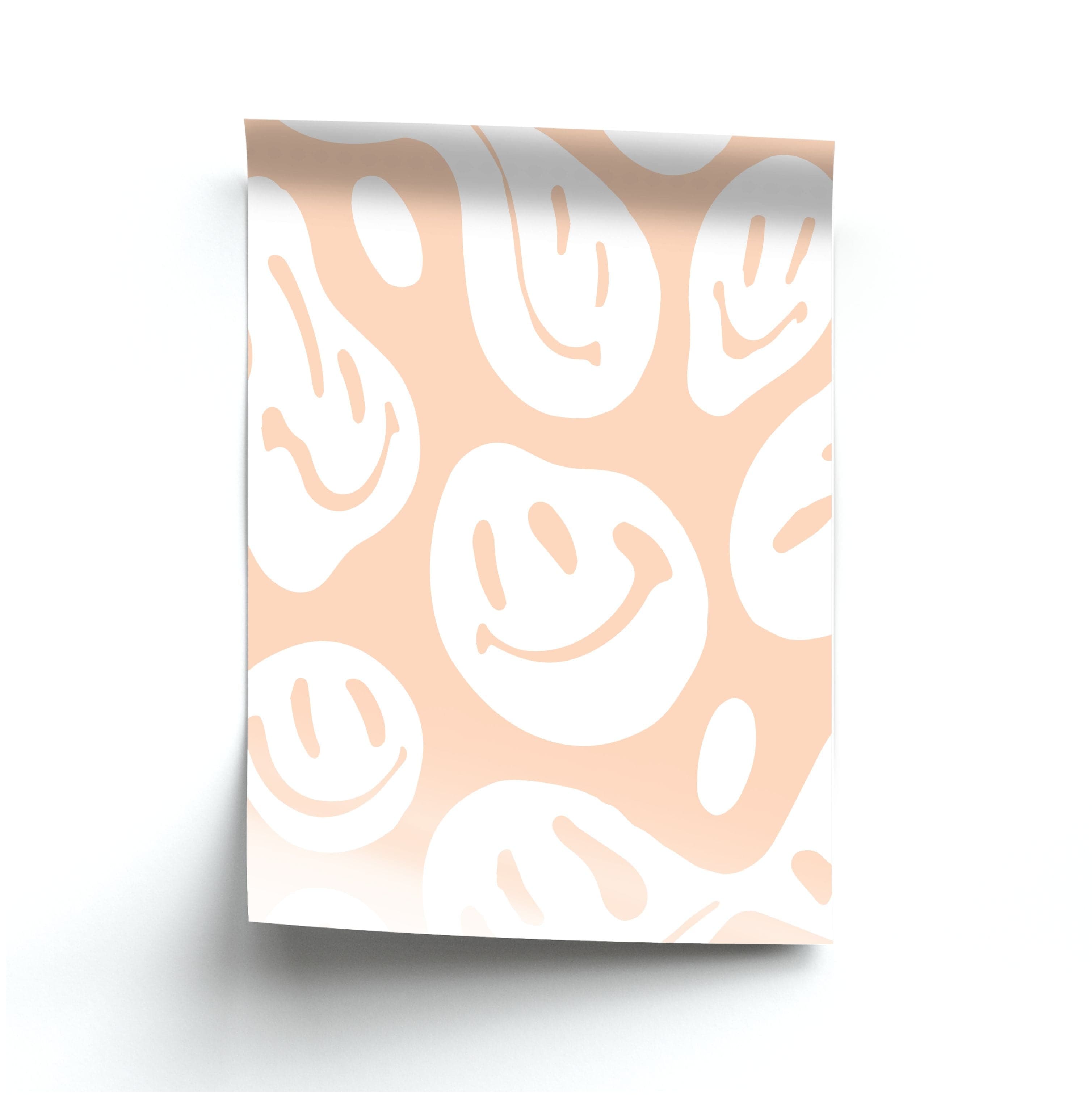 Trippn Smiley - Orange Poster