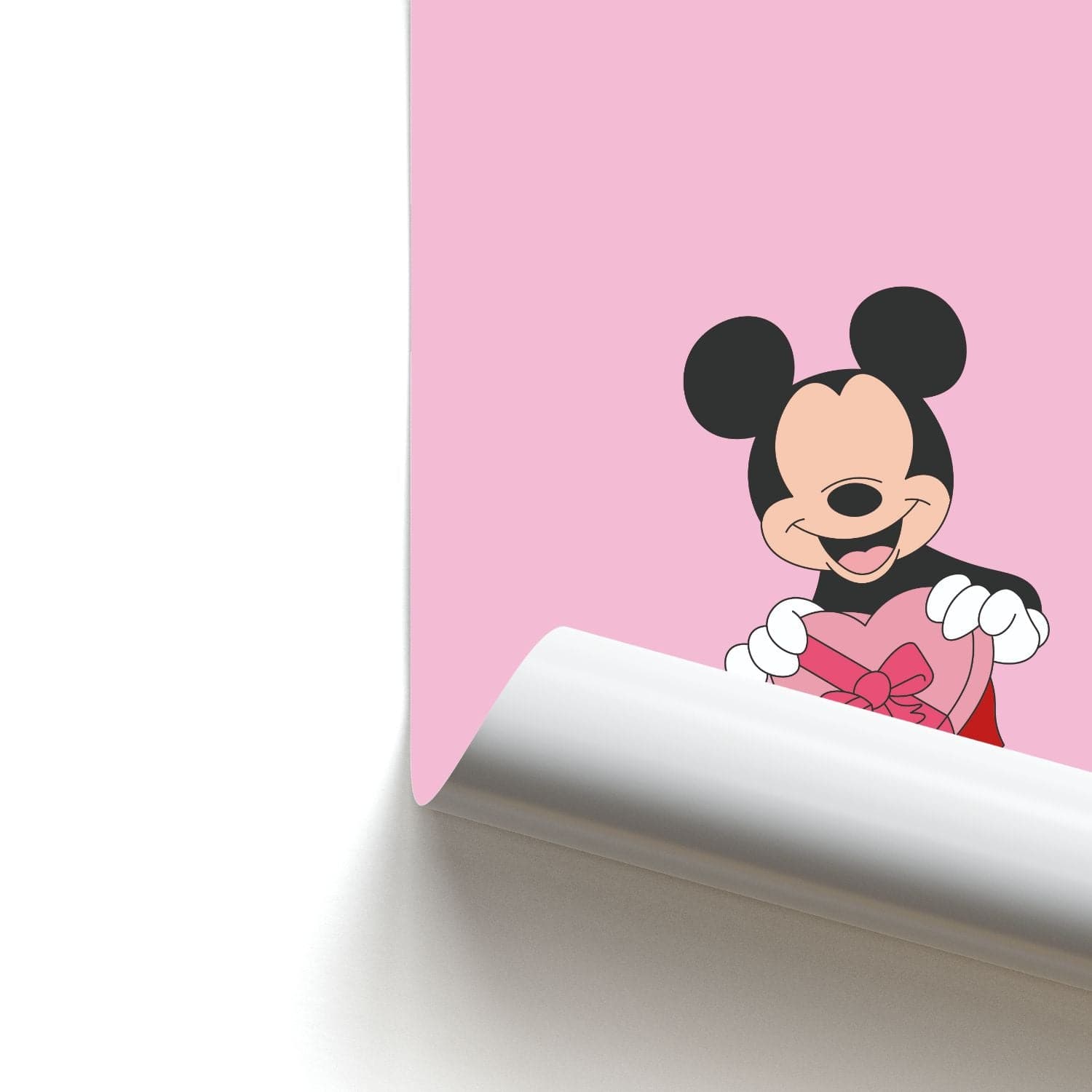 Mickey's Gift Valentine's Poster