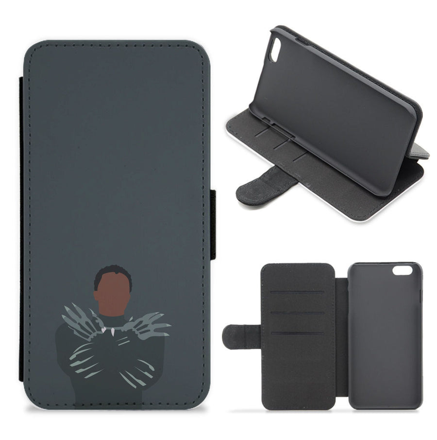 Claws Out - Black Panther Flip / Wallet Phone Case