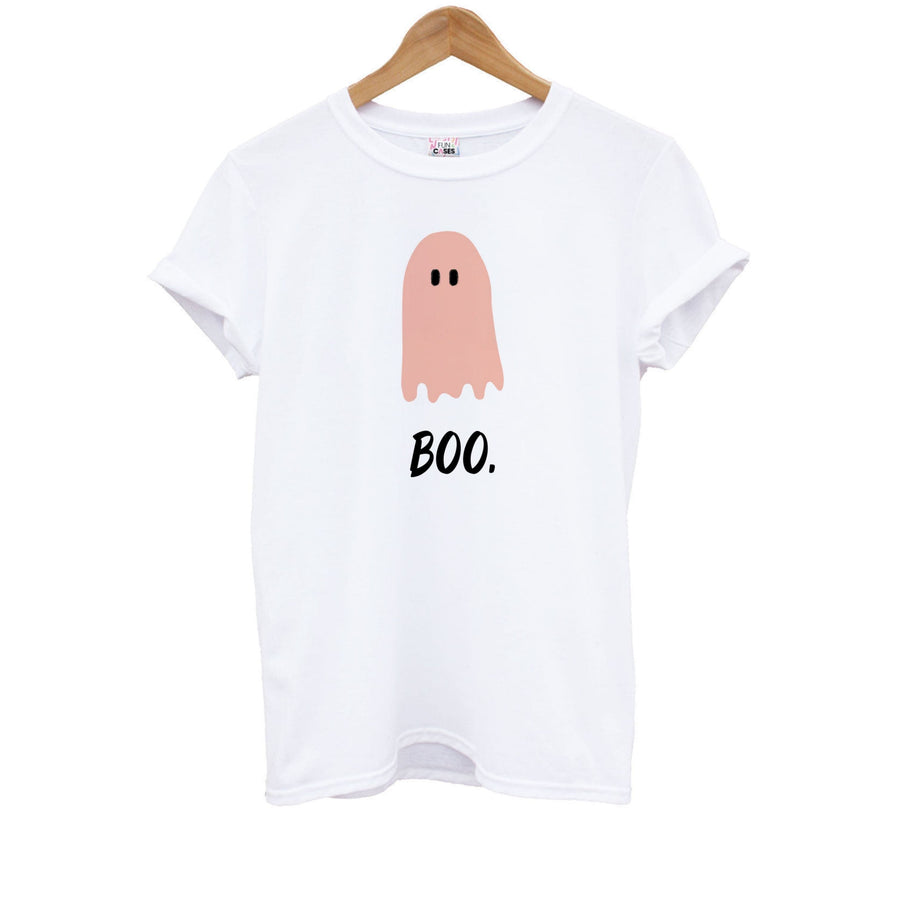 Boo - Ghost Halloween Kids T-Shirt