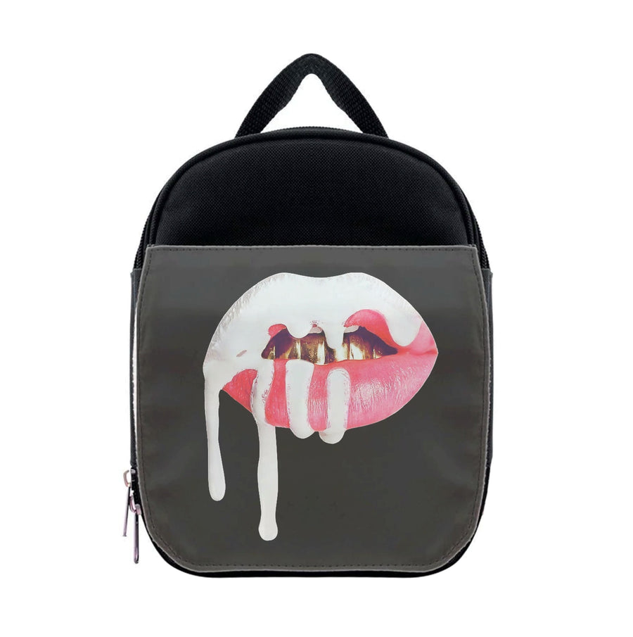 Kylie Jenner - White and Pink Lips Lunchbox