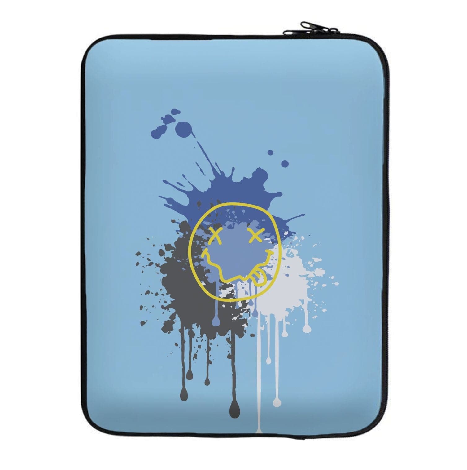 Blue Graffiti - Skate Aesthetic  Laptop Sleeve