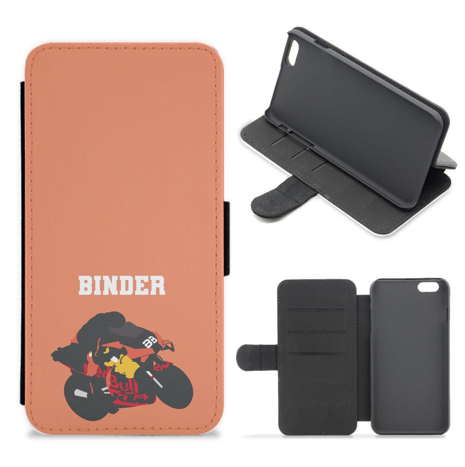 Binder - Motorbike Flip / Wallet Phone Case