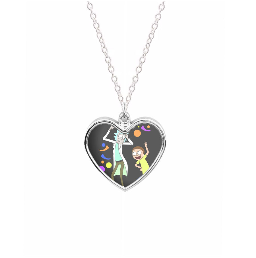 Rick And Morty Dancing Necklace